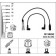 Комплект проводов зажигания NGK RC-VW242 / 8262