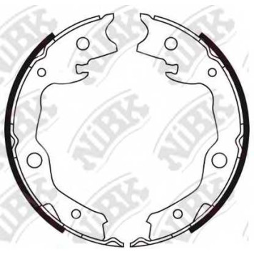 Комплект колодок стояночной тормозной системы NiBK FN0621