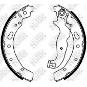Комплект тормозных колодок задний для FORD FIESTA / MAZDA 2(DE) <b>NiBK FN0630</b>