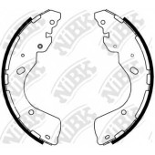 Комплект тормозных колодок задний для NISSAN NAVARA(D40), XTERRA(N50) <b>NiBK FN0637</b>