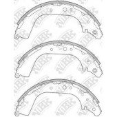 Комплект тормозных колодок задний для INFINITI QX4 / NISSAN PATHFINDER(R50), PICKUP(D21,D22) <b>NiBK FN1189</b>
