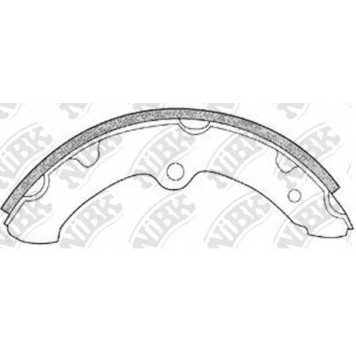 Комплект тормозных колодок задний для TOYOTA DYNA 150(LY#), DYNA 200, DYNA(K,KD#,LY#,TRY2#) <b>NiBK FN2297</b>