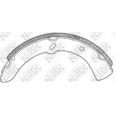 Комплект тормозных колодок задний <b>NiBK FN3337</b>