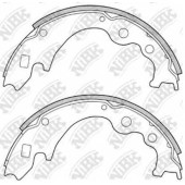 Комплект тормозных колодок задний для FORD ECONOVAN(KAA,KBA,KCA) / MAZDA E-SERIE <b>NiBK FN3348</b>