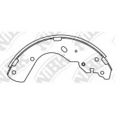 Комплект тормозных колодок задний для FORD RANGER(EQ,ER,TKE) / MAZDA B-SERIE(UF,UN), BT-50(CD,UN) <b>NiBK FN3416</b>