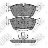 Колодки тормозные дисковые передний для BMW 3(E36,E46), Z3(E36), Z4(E85) <b>NiBK PN0010</b>