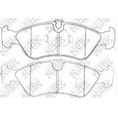 Колодки тормозные дисковые передний для CHEVROLET LANOS, VECTRA / DAEWOO ARANOS, CIELO, ESPERO, NEXIA / OPEL ASTRA, CALIBRA, COMBO, KADETT, OMEGA, VECTRA <b>NiBK PN0031</b>