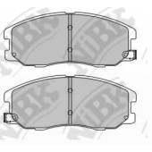 Колодки тормозные дисковые передний для CHEVROLET CAPTIVA(C100,C140), EQUINOX / OPEL ANTARA <b>NiBK PN0068</b>