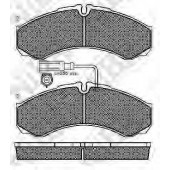 Колодки тормозные дисковые задний <b>NiBK PN0073W</b>