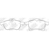 Колодки тормозные дисковые передний для CHEVROLET ASTRA, CORSA, VIVA / OPEL ASTRA(F07#, F08#, F35#, F48#, F67, F69#, F70, L08, L48), ZAFIRA(A05, F75#, P12) <b>NiBK PN0118</b>