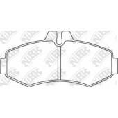 Колодки тормозные дисковые передний для MERCEDES V(638/2), VITO(638) <b>NiBK PN0132</b>