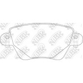 Колодки тормозные дисковые задний для FORD MONDEO(B4Y,B5Y,BWY) / RENAULT KANGOO Express(FC0/1#), KANGOO(KC0/1#) <b>NiBK PN0194</b>