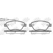 Колодки тормозные дисковые передний для CITROEN NEMO / FIAT 500, BRAVO, DOBLO, FIORINO, PANDA, QUBO, SIENA, STILO / FORD KA / OPEL CORSA / PEUGEOT BIPPER <b>NiBK PN0211W</b>