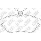Колодки тормозные дисковые передний <b>NiBK PN0272</b>