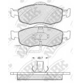 Колодки тормозные дисковые передний для FORD COUGAR(EC#), MONDEO(BAP,BFP,BNP,GBP), SCORPIO(GAE,GFR,GGE,GGR,GNR) <b>NiBK PN0277</b>