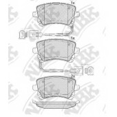 Колодки тормозные дисковые задний <b>NiBK PN0330W</b>