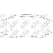 Колодки тормозные дисковые задний <b>NiBK PN0331</b>