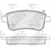 Колодки тормозные дисковые задний <b>NiBK PN0381</b>
