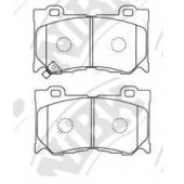 Колодки тормозные дисковые передний для INFINITI FX, G, M(Y51) / NISSAN 370 Z(Z34) <b>NiBK PN0389</b>