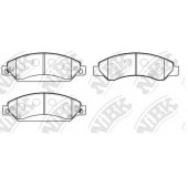 Колодки тормозные дисковые передний для CHEVROLET SUBURBAN(GMT 900), TAHOE(GMT900) <b>NiBK PN0400</b>