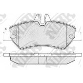 Колодки тормозные дисковые задний для MERCEDES SPRINTER(906) / VW CRAFTER(2E#,2F#) <b>NiBK PN0412</b>