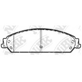 Колодки тормозные дисковые передний для CHRYSLER 300(LX) <b>NiBK PN0421</b>