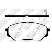 Колодки тормозные дисковые передний <b>NiBK PN0456</b>