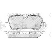 Колодки тормозные дисковые задний для LAND ROVER DISCOVERY(LA,LA#,TAA), RANGE ROVER(LM,LS) / NISSAN ALMERA(N16) <b>NiBK PN0485</b>