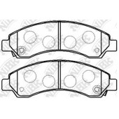 Колодки тормозные дисковые передний <b>NiBK PN0502</b>