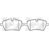Колодки тормозные дисковые передний <b>NiBK PN0504</b>