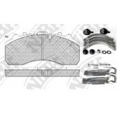 Колодки тормозные дисковые задний <b>NiBK PN0908</b>