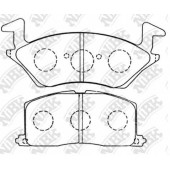 Колодки тормозные дисковые передний для TOYOTA STARLET(#P8#,EP91) <b>NiBK PN1256</b>