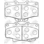 Колодки тормозные дисковые передний для TOYOTA HILUX(LN8#, LN9#, RN1#, YN8#, ZN13#) <b>NiBK PN1351</b>