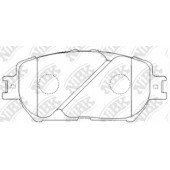 Колодки тормозные дисковые передний для DAIHATSU ALTIS / TOYOTA CAMRY SOLARA, CAMRY, CROWN, ISIS, MARK, WISH <b>NiBK PN1479</b>