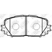 Колодки тормозные дисковые передний для TOYOTA YARIS(KSP13#, KSP9#, NCP13#, NCP9#, NHP13#, NLP13#, NSP13#, NSP9#, SCP9#, ZSP9#) <b>NiBK PN1518</b>