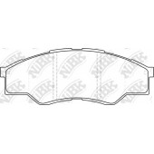 Колодки тормозные дисковые передний для TOYOTA HILUX(GGN#,KUN#,LAN#,TGN#) <b>NiBK PN1801</b>
