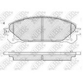 Колодки тормозные дисковые передний для LEXUS NX(AGZ1#,AYZ1#,ZGZ1#), RX(AGL1#,GGL1#,GYL1#) / TOYOTA KLUGER(#ASU4#,#GSU4#,#MHU4#) <b>NiBK PN1845</b>