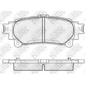 Колодки тормозные дисковые задний для LEXUS GS(GRL1#,GWL1#), IS(AVE3#,GSE3#), RX(AGL1#,GGL1#,GYL1#) / TOYOTA PRIUS PLUS(ZVW4#) <b>NiBK PN1846</b>