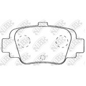 Колодки тормозные дисковые задний для NISSAN MICRA(K11) <b>NiBK PN2210</b>