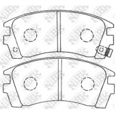 Колодки тормозные дисковые передний для NISSAN AD, SUNNY(N14,Y10) <b>NiBK PN2225</b>