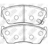 Колодки тормозные дисковые передний для NISSAN 100 NX(B13), PULSAR(N14), SUNNY(N13,N14,Y10) <b>NiBK PN2226</b>