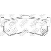 Колодки тормозные дисковые задний <b>NiBK PN2277</b>