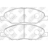 Колодки тормозные дисковые передний для NISSAN BLUEBIRD SYLPHY(G10,G11), CUBE(Z11), LATIO, MICRA(K11), NOTE(E11), TIIDA(C11X) <b>NiBK PN2452</b>