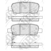 Колодки тормозные дисковые задний для INFINITI EX, FX, G, M, M45 / NISSAN 350 Z, CUBE, ELGRAND, JUKE, LEAF, MAXIMA QX, MURANO, QASHQAI, QUEST, SENTRA, SERENA, TEANA, TIIDA, X-TRAIL / RENAULT KOLEOS / SUZUKI GRAND VITARA <b>NiBK PN2466</b>