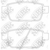 Колодки тормозные дисковые задний для HONDA RIDGELINE <b>NiBK PN28004</b>