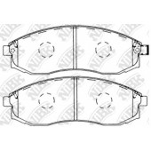 Колодки тормозные дисковые передний для MITSUBISHI L 200(K6#T,K7#T) / NISSAN CEFIRO, LAUREL, MAXIMA QX(A32), MAXIMA(A32,J30), SKYLINE(R34) <b>NiBK PN2824</b>