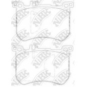 Колодки тормозные дисковые передний <b>NiBK PN31015</b>