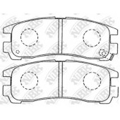 Колодки тормозные дисковые задний для CHRYSLER SEBRING / MITSUBISHI 3000 GT, ECLIPSE, FTO, GALANT, GTO, MAGNA, PAJERO PININ, SANTAMO, SAPPORO, SPACE RUNNER, SPACE, VERADA <b>NiBK PN3174</b>