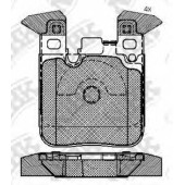 Колодки тормозные дисковые задний <b>NiBK PN32004</b>