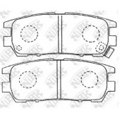 Колодки тормозные дисковые задний для MITSUBISHI L 300, L 400 / SPACE GEAR, L 400, MAGNA, PAJERO, SIGMA, SPACE, VERADA <b>NiBK PN3280</b>
